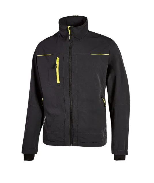 UPPE178 - Heren Pluton jas Black Carbon