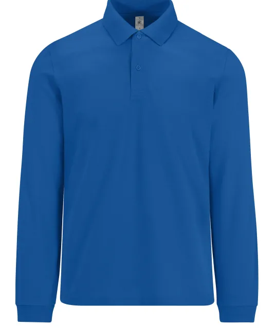 CGPU425 - MY POLO 180 Heren lange mouwen Royal Blue