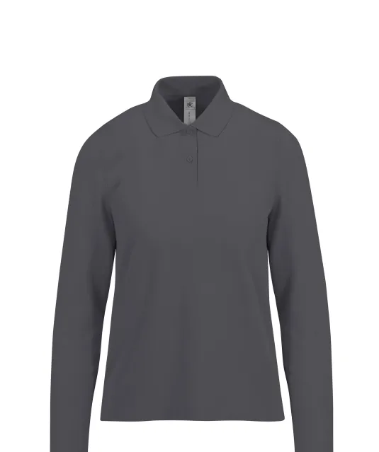 CGPW462 - MY POLO 180 Dames lange mouwen Dark Grey