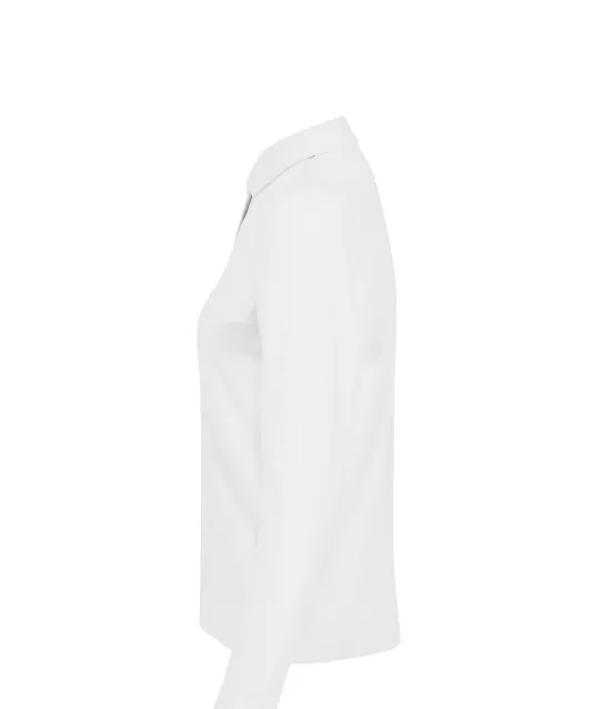 CGPW464 - MY POLO 210 Dames lange mouwen White
