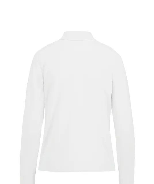 CGPW464 - MY POLO 210 Dames lange mouwen White