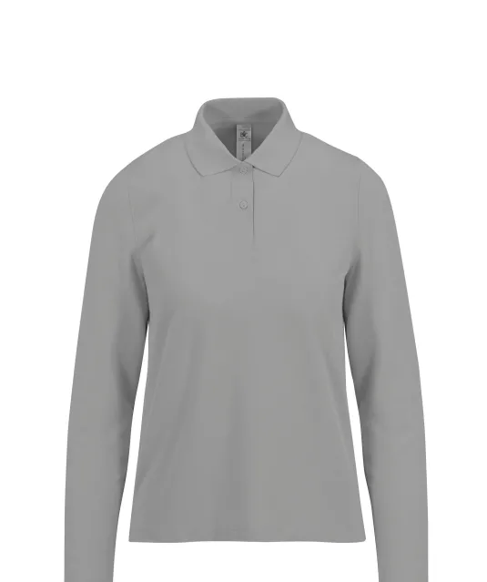 CGPW464 - MY POLO 210 Dames lange mouwen Sport Grey