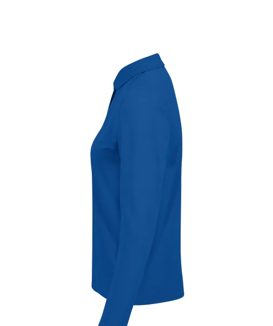 CGPW464 - MY POLO 210 Dames lange mouwen Royal Blue
