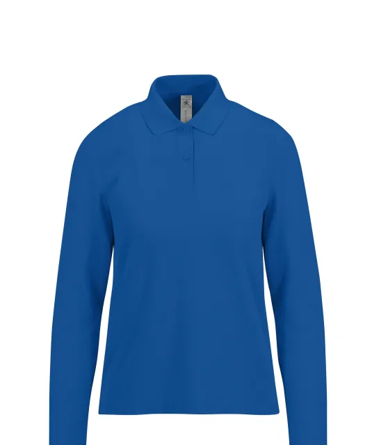 CGPW464 - MY POLO 210 Dames lange mouwen Royal Blue