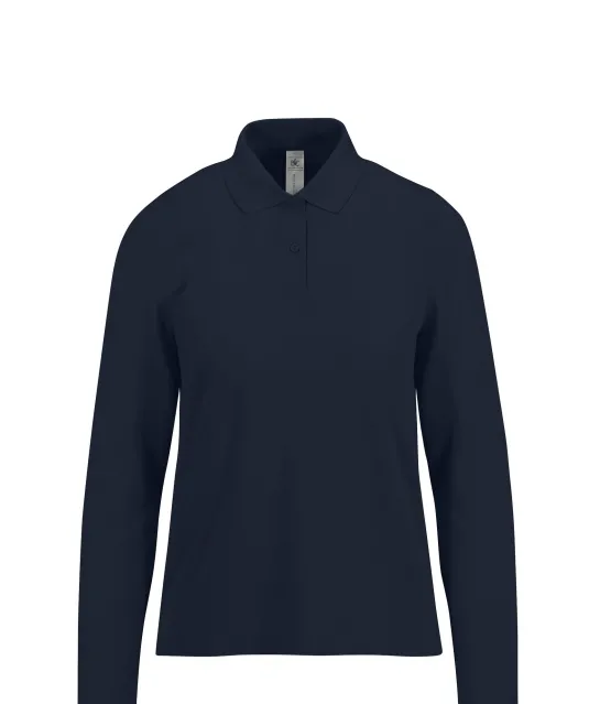 CGPW464 - MY POLO 210 Dames lange mouwen Navy