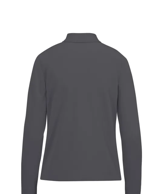 CGPW464 - MY POLO 210 Dames lange mouwen Dark Grey