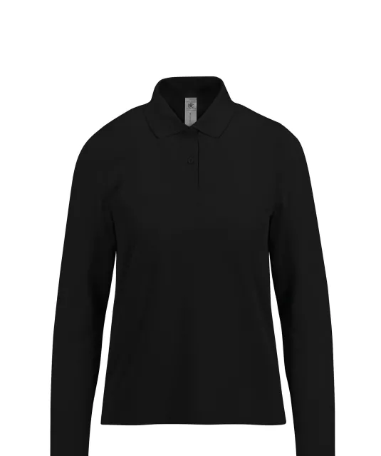 CGPW464 - MY POLO 210 Dames lange mouwen Black