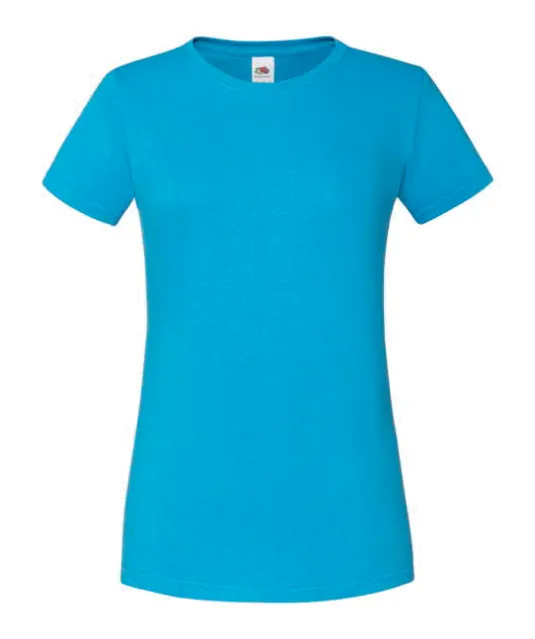 SC61432 - Iconic-T Ladies' T-shirt Azur Blue