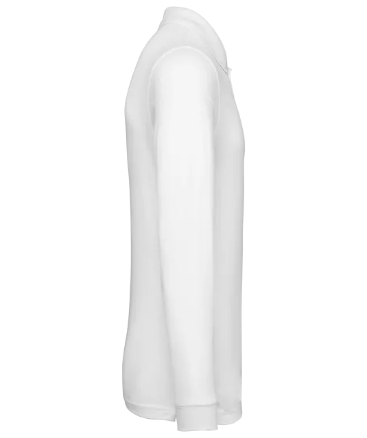 WK276 - Polo lange mouwen White