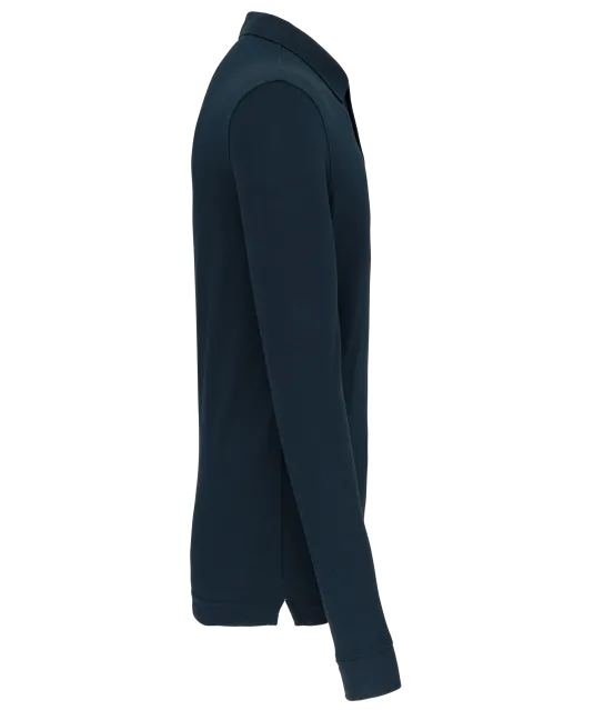 WK276 - Polo lange mouwen Navy