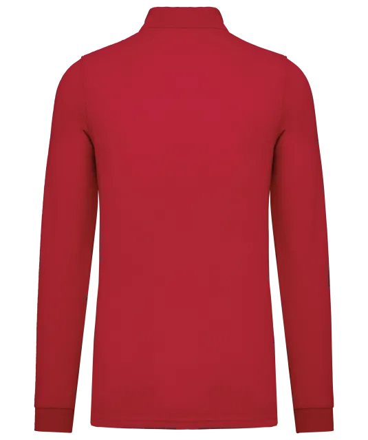 WK276 - Polo lange mouwen Red