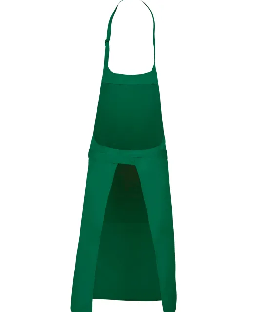 K890 - Schort van Polykatoen met zak Kelly Green
