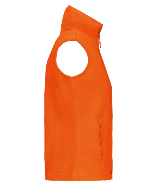 K906 - Bodywarmer van microfleece dames Orange
