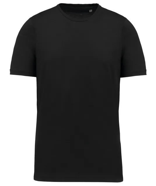 K3000 - Heren-t-shirt Supima® ronde hals korte mouwen Black