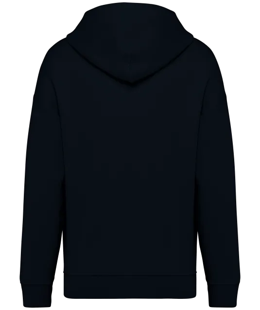 NS408 - Ecologische uniseks oversized sweater met capuchon Black
