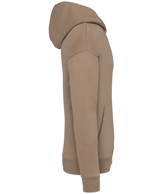 NS408 - Ecologische uniseks oversized sweater met capuchon Driftwood