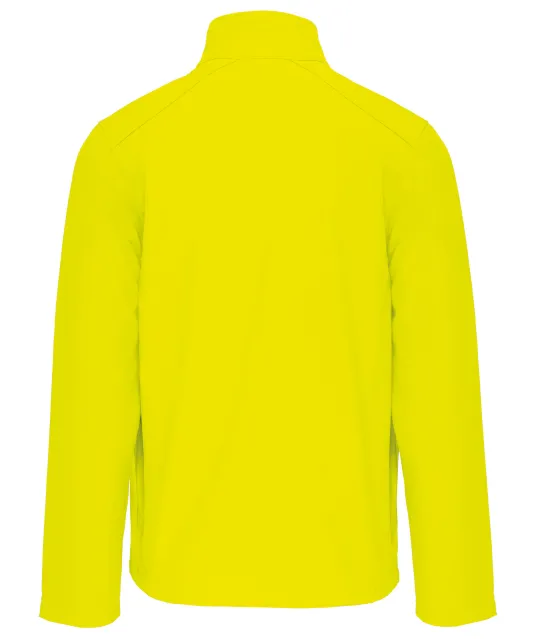 K401 - Softshell jas Fluorescent Yellow