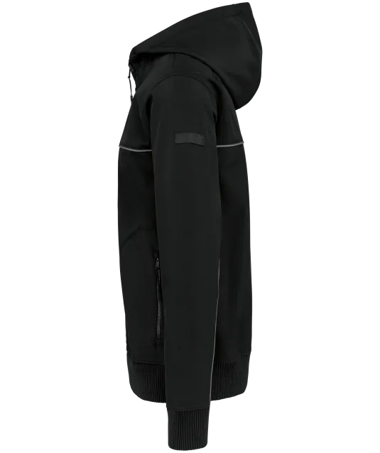WK450 - 3-laags unisex softshelljas Black