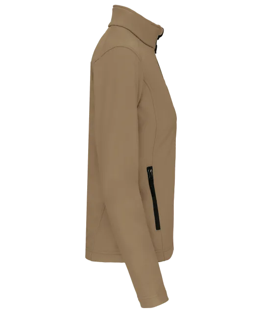 K400 - Dames softshell jas Camel