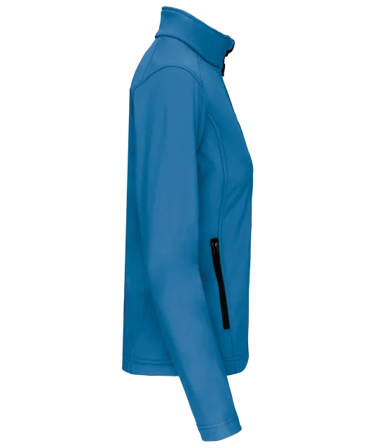 K400 - Dames softshell jas Aqua Blue