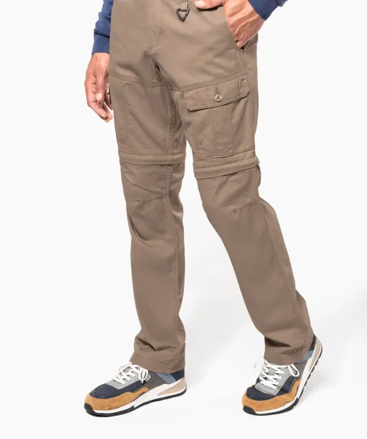 K785 - Heren 2-in-1 broek met meerdere zakken Black