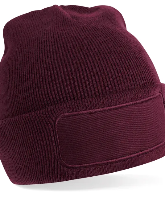 B445 - Original Patch Beanie Burgundy