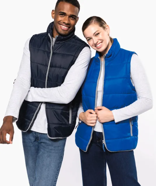 K6116 - Gewatteerde bodywarmer Black