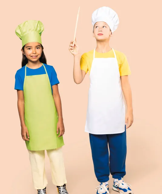 K884 - Chefkok-set voor kinderen White