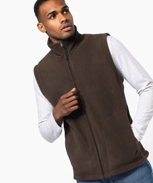 K913 - Luca - Fleecebodywarmer Dark Grey