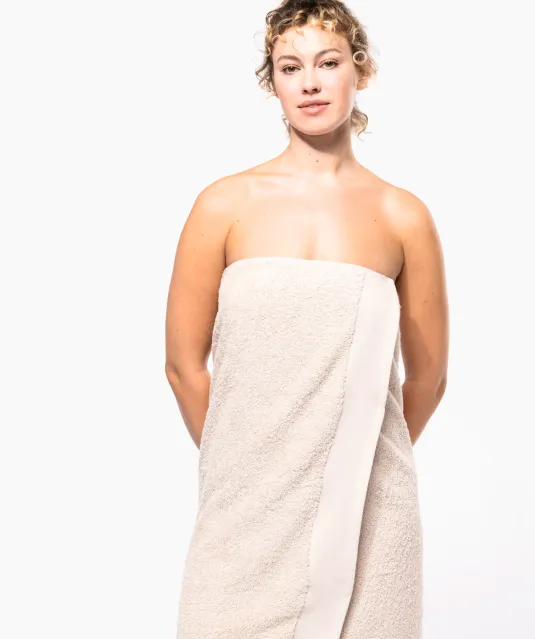 K101 - Biologische badhanddoek 140 x 70 cm White