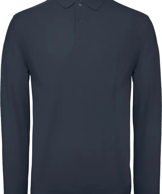 CGPUI12 - ID.001 Men's long-sleeve polo shirt Navy