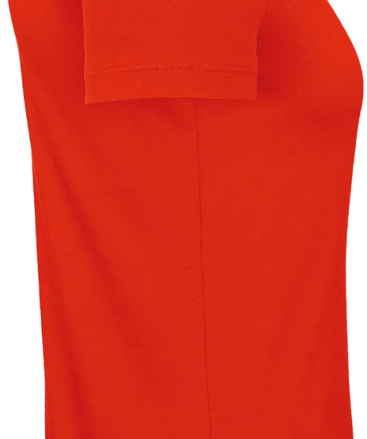 CGTW02T - #E150 Ladies' T-shirt Fire red