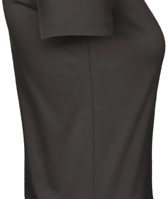 CGTW04T - #E190 Ladies' T-shirt Black