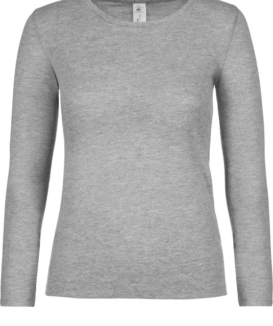 CGTW06T - #E150 Ladies' T-shirt long sleeves Sport Grey