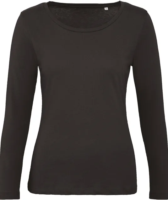 CGTW071 - Ladies' organic Inspire long-sleeve T-shirt Black