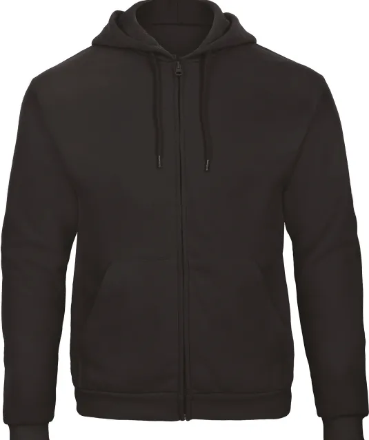 CGWUI25 - ID.205 Hooded Full Zip Sweatshirt Black