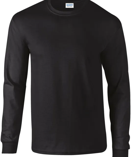GI2400 - Ultra Cotton™ Classic Fit Adult T-Shirt met lange mouwen Black