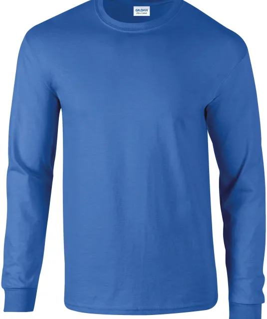 GI2400 - Ultra Cotton™ Classic Fit Adult T-Shirt met lange mouwen Royal Blue