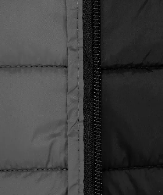 K6112 - Lichte kinderjas met capuchon Black