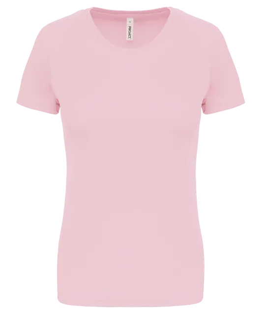 PA439 - Functioneel damessportshirt Pale Pink