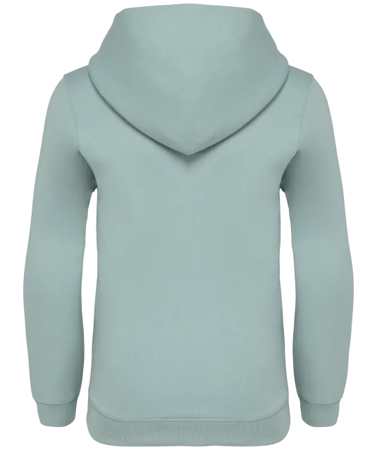 NS404 - Ecologische kindersweater met capuchon Jade Green