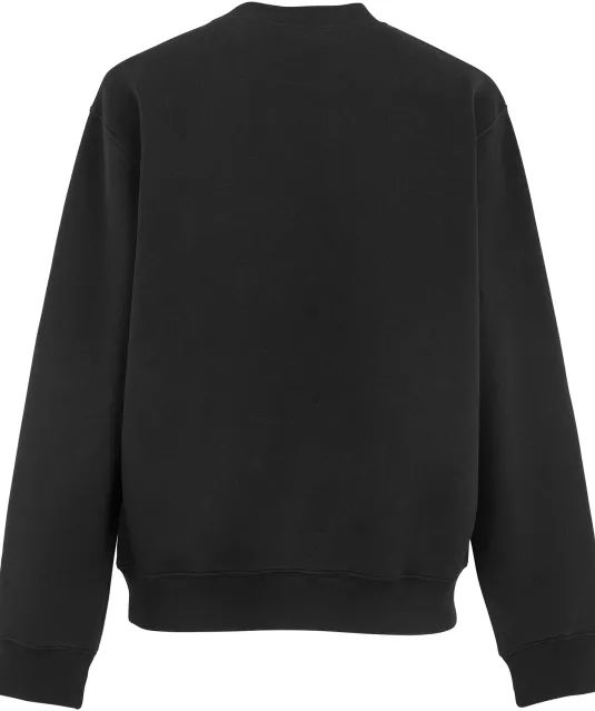 RU262M - Authentic Sweater met ronde hals Black
