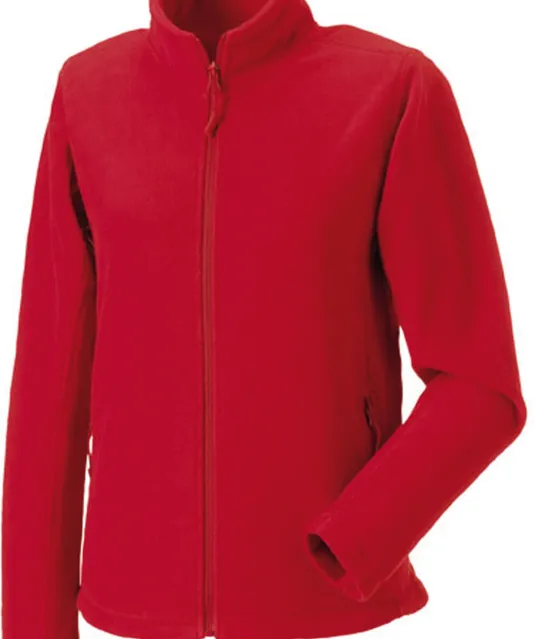 RU8700F - Ladies' Full Zip Outdoor Fleece Classic Red