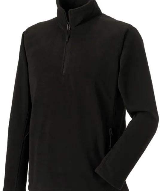 RU8740M - 1/4 Zip Outdoor Fleece Black