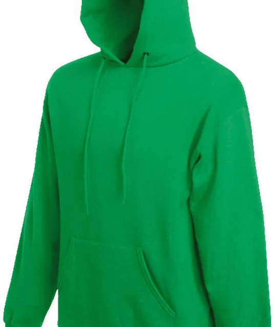 SC244C - Classic Sweater met capuchon (62-208-0) Kelly Green