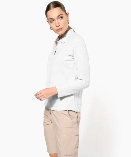 K756 - Lichte damesbermuda met diverse zakken Beige