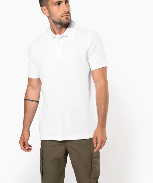K755 - Lichte herenbermuda met diverse zakken Beige