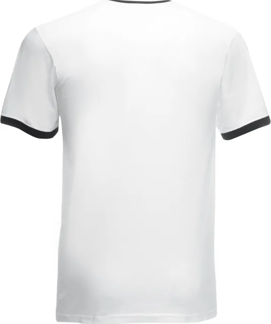 SC61168 - Valueweight Ringer T White / Black