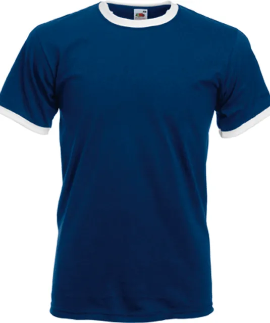 SC61168 - Valueweight Ringer T Navy / White