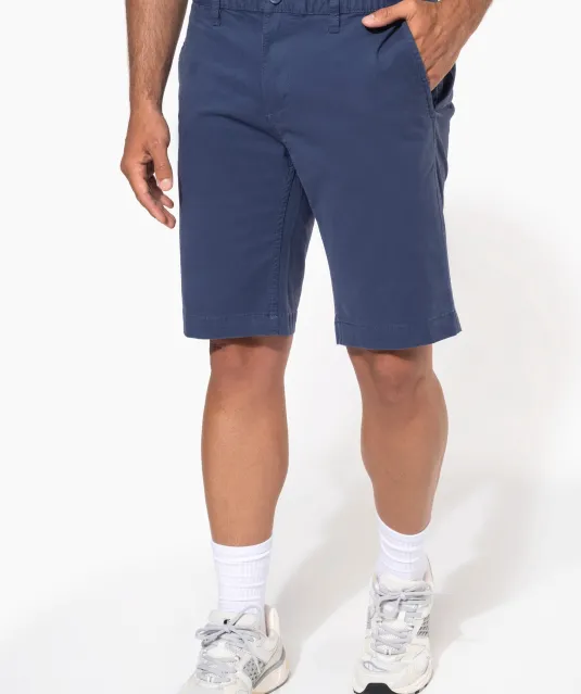 K750 - Heren chino bermudashorts Beige